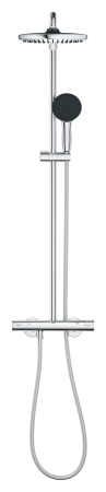 Sistem de dus Grohe 26677001, 250 mm, 1 bar, 110 mm, 1.75 m, 1132 mm, 412 mm, 1 functii palarie dus, Crom [2]
