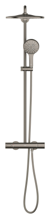 Sistem de dus Grohe 26836AL0, SmartActive, aparent, termostat, 310 mm, 1 functie, mat, grafit [3]