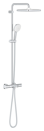 Sistem de dus Grohe 26975001, 250 mm, 1 bar, 110 mm, 1.75 m, 1132 mm, 412 mm, 1 functii palarie dus, Crom [1]
