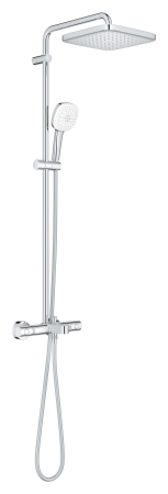 Sisteme de dus - Sistem de dus Grohe 26975001, 250 mm, 1 bar, 110 mm, 1.75 m, 1132 mm, 412 mm, 1 functii palarie dus, Crom