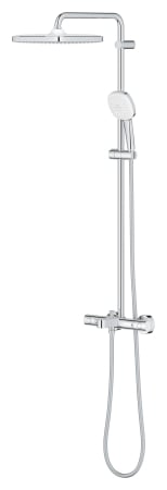 Sistem de dus Grohe 26975001, 250 mm, 1 bar, 110 mm, 1.75 m, 1132 mm, 412 mm, 1 functii palarie dus, Crom [2]