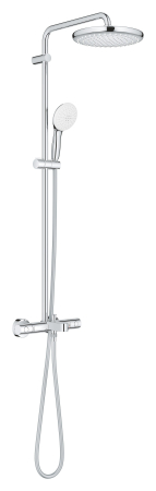 Sisteme de dus - Sistem de dus Grohe 26978001, 250 mm, 1 bar, 110 mm, 1.75 m, 1132 mm, 412 mm, 1 functii palarie dus, Crom