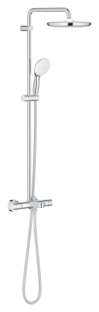 Sistem de dus Grohe 26978001, 250 mm, 1 bar, 110 mm, 1.75 m, 1132 mm, 412 mm, 1 functii palarie dus, Crom [1]