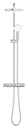 Sistem de dus Grohe 26978001, 250 mm, 1 bar, 110 mm, 1.75 m, 1132 mm, 412 mm, 1 functii palarie dus, Crom [3]