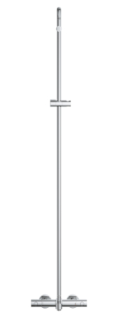 Sistem de dus Grohe 26984001, 250 mm, 1 bar, 110 mm, 1.75 m, 1588 mm, 412 mm, 1 functii palarie dus, Crom [5]