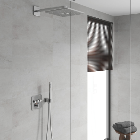 Sistem de dus Grohe 34712000, 310 mm, 1 bar, 66 mm, 1.5 m, 430 mm, 2 functii palarie dus, 1 functii para dus, Crom [2]