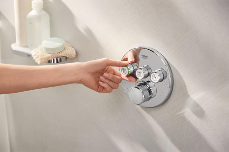 Sistem de dus Grohe 34863000, 322 mm, 1 bar, 130 mm, 1.5 m, 135 mm, 430 mm, 3 functii palarie dus, Crom [4]