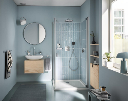 Sistem de dus Grohe 34882000, Grohtherm, tip incastrare incastrat, pentru dus, pentru un dus confortabil zilnic, crom [4]