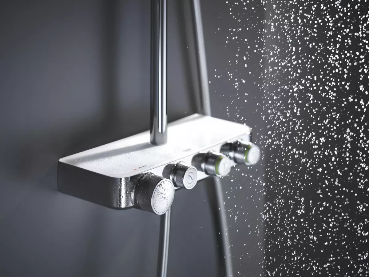 Sistem de dus Grohe Euphoria SmartControl 310, termostat, 310 mm, aparent, 3 functii, crom, 26508LS0 [5]