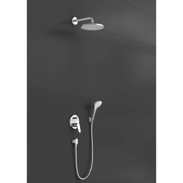 Sistem de dus incastrat Hansgrohe Crometta S 240 crom lucios [1]