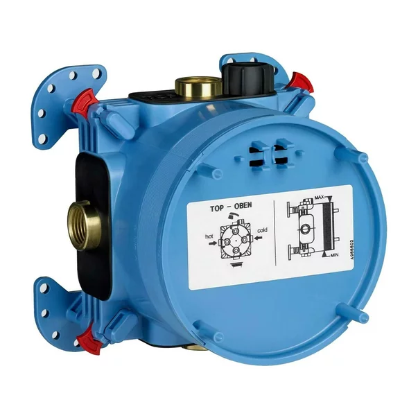 Sistem de dus incastrat Ideal Standard Ceratherm T100 negru mat [7]