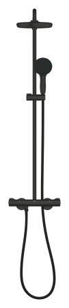 Sistem dus Grohe 268112431, 210 mm, 0.9 bar, 110 mm, 1.75 m, 1132 mm, 412 mm, 1 functii palarie dus, Negru [3]
