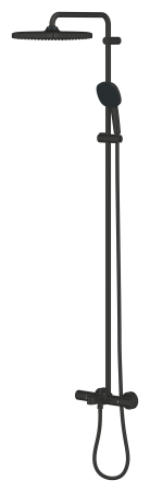 Sistem dus Grohe 269842431, 250 mm, 1 bar, 110 mm, 1.75 m, 1588 mm, 412 mm, 1 functii palarie dus, Negru [2]