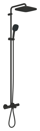 Sisteme de dus - Sistem dus Grohe 269842431, 250 mm, 1 bar, 110 mm, 1.75 m, 1588 mm, 412 mm, 1 functii palarie dus, Negru