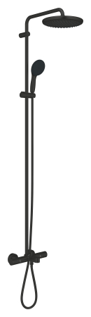 Sistem dus Grohe 269882431, 250 mm, 1 bar, 110 mm, 1.75 m, 1588 mm, 412 mm, 1 functii palarie dus, Negru [1]