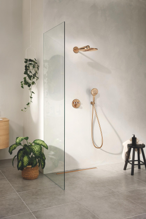 Sistem dus Grohe 34863DA0, SmartControl 310, incastrat, termostat, 310 mm, 2 functii, lucios, cupru [3]