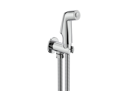Baie - Sistem dus igienic Roca A5B9230C00, BE Fresh, tip comanda dus trigger, set inclus, valva cu inchidere, crom