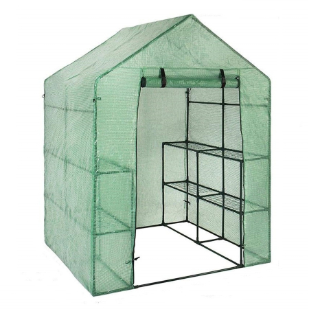 Agricultura - Solar/Sera 0.7X1.4x1.9m Micul Fermier GF-2199, Polietilena, Densitate 140G/mp UV4