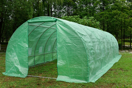 Solar/Sera 10X3x2m Micul Fermier GF-2047, Polietilena, Densitate 140G/mp UV4 [2]