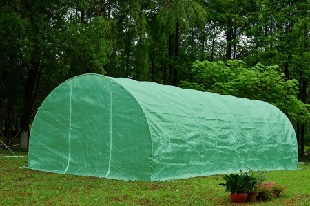 Solar/Sera 8X3x2m Micul Fermier GF-2046, Polietilena, Densitate 140G/mp UV4 [7]
