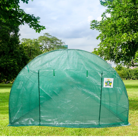 Solar/Sera 8X4x2.5m Micul Fermier GF-2405-S001-G01, Polietilena, Densitate 140G/mp UV4 [2]