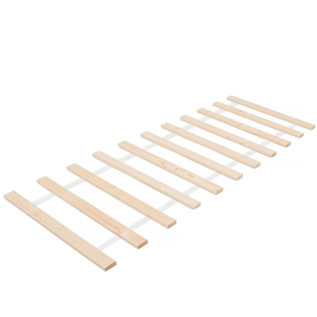 Somiera de pat cu sipci din lemn de pin si molid, 11 benzi, 80x200cm [9]
