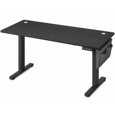 Dormitor & birou - Birou electric reglabil pe inaltime, cadru metalic, functie memorie 4 pozitii, 160x70x(72-120) cm, negru
