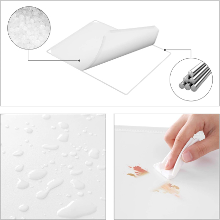 Dulap modular depozitare jucarii 16 cuburi cu usi motive stelare, PP si cadru metalic, anti-rasturnare, 123x31x123 cm, alb [7]