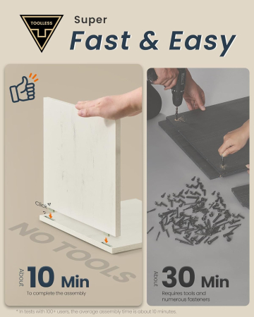 Masca baie pentru chiuveta, suport lavoar, raft reglabil, stil rustic modern, 60x30x61 cm, alb rustic [5]