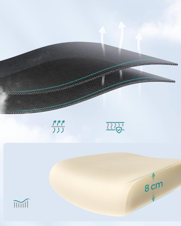 Scaun de birou ergonomic mesh, suport lombar dinamic, tetiera reglabila, brate rabatabile, 70x70x135 cm, negru [6]