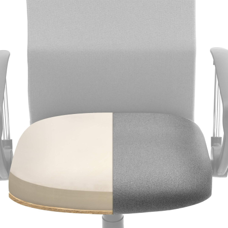 Scaun de birou ergonomic, reglabil pe inaltime, functie balans, maxim 120 kg, 63x63x120 cm, gri [5]