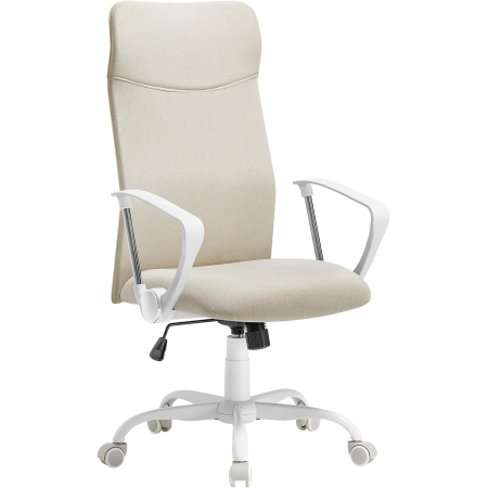 Dormitor & birou - Scaun de birou ergonomic, reglabil pe inaltime, functie balans, maxim 120 kg, 64x64x120 cm, bej