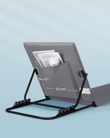 Scara pliabila aluminiu 4 trepte cu platforma, maner sprijin, antiderapanta, max 150 kg, 135 cm, negru [3]