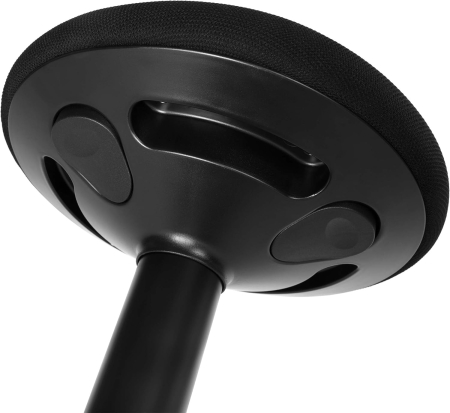 Taburet birou ergonomic, inclinare multidirectionala, rotativ 360Â°, reglabil pe inaltime 56-81 cm, negru [3]
