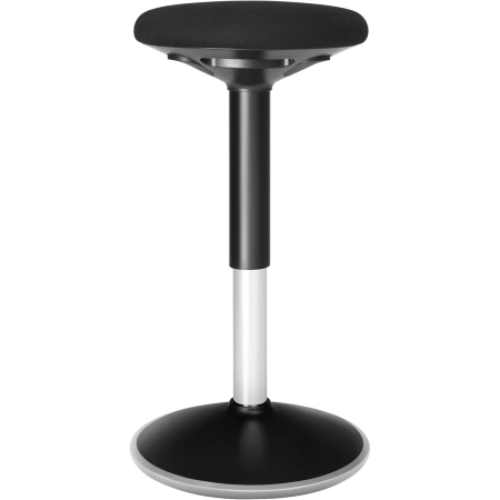 Dormitor & birou - Taburet birou ergonomic, inclinare multidirectionala, rotativ 360Â°, reglabil pe inaltime 56-81 cm, negru