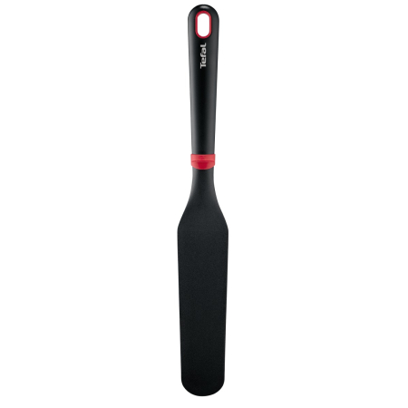 Spatula pentru clatite Tefal Ingenio+ K1984934, rezistenta la temperaturi inalte, compatibilitate cu masina de spalat vase, plastic, negru & rosu [8]