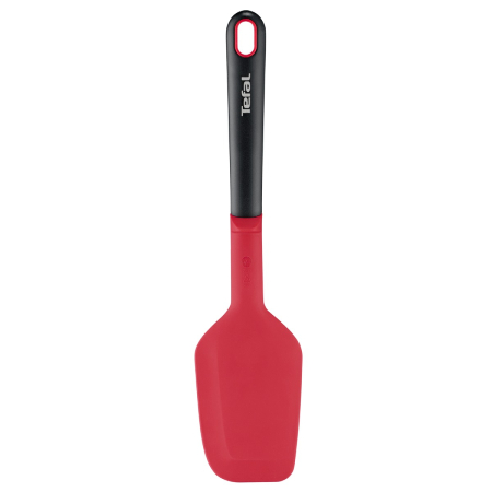 Spatula Tefal Ingenio+ K1984234, rezistenta la temperaturi inalte, compatibilitate cu masina de spalat vase, silicon, rosu & negru [11]