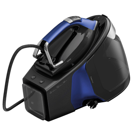 Statie de calcat BEKO SGA9130B, 3000W, 600g/min, 1.8l, talpa SteamGlide, igienizeaza 99,9% din bacterii, cu abur puternic, Smart-Hygiene si iluminare LED, Albastru-Negru [0]