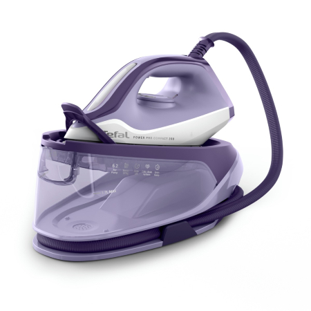 Bucatarie - Statie de calcat cu abur de inalta presiune Tefal Power Pro Compact SV6211E0, 2400 W, 6.2 bari, abur variabil 0 - 120 g/min, jet de abur 370 g/min, re