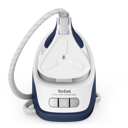 Statie de calcat cu abur TEFAL Express Essential SV6116E0, 2200W, 270g/min, 1.4l, talpa ceramica, alb-albastru [3]