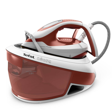 Statie de calcat cu abur Tefal Express Power SV8110E0, 2800W, rezervor detasabil 1.8L, presiune 6.3 bari, colector anticalcar detasabil, talpa Du [9]