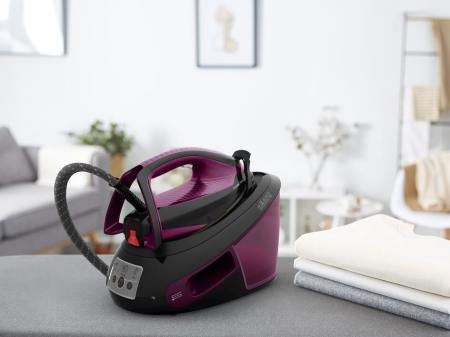 Statie de calcat cu abur Tefal Express Vision SV8152E0, jet de abur 480 g/min, 6.9 bari presiune, putere 2800 W, talpa Durilium airglide autoclean,  [3]