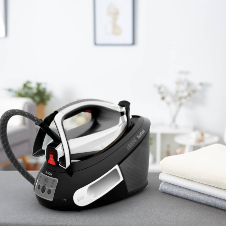 Statie de calcat cu abur Tefal Express Vision SV8156E0, 2800W, 8 bari, abur variabil 0 - 130 g/min, jet de abur pana la 130 g/min, colector pentru [6]