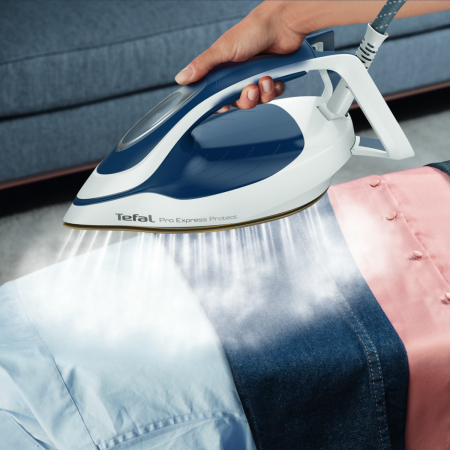 Statie de calcat de inalta presiune Pro Express Protect GV9221E0, 7.6 bari, 2600 W, 550 g/min, 1.8 L, talpa Durilium AirGlide AutoClean, colector  [3]