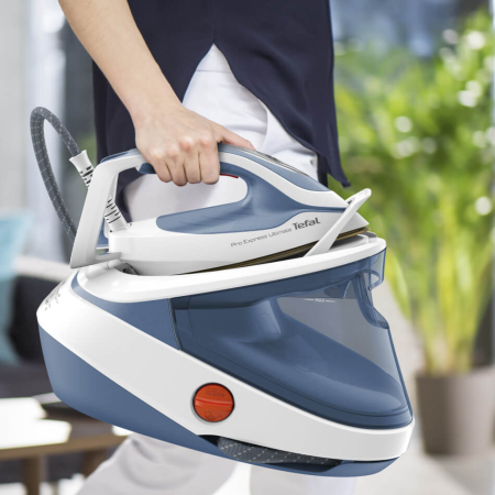 Statie de calcat de inalta presiune Tefal Pro Express Ultimate GV9710E0, 3000W, 7.6 bari, jet de abur 580 g/min, abur variabil pana la 155 g/min,  [6]