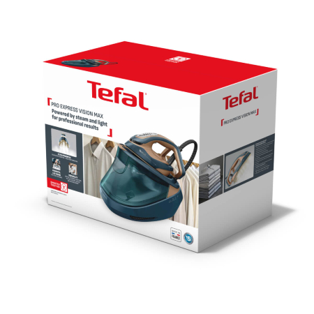 Statie de calcat de inalta presiune Tefal Pro Express Vision Max GV9920E0, 3000W, 9 bari, abur variabil 0 - 215 g/min, jet de abur pana la 850 g [11]