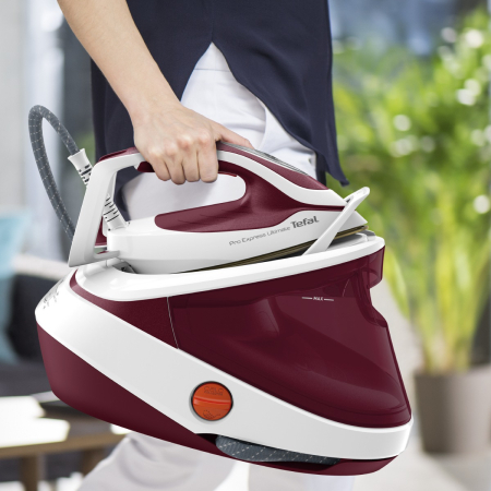 Statie de calcat Tefal Pro Express Ultimate GV9711E0, 3000W, 7,5 bari, jet de abur 590 g/min, abur variabil 0-155 g/min, rezervor de apa detasab [9]