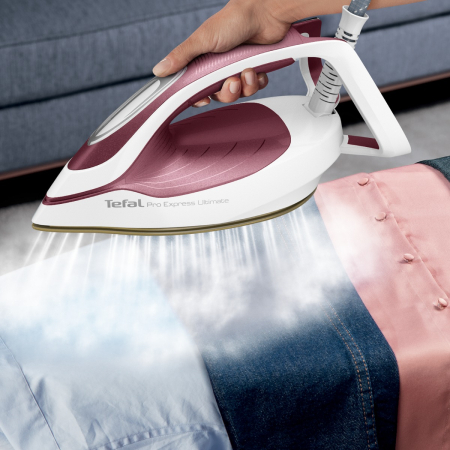 Statie de calcat Tefal Pro Express Ultimate GV9711E0, 3000W, 7,5 bari, jet de abur 590 g/min, abur variabil 0-155 g/min, rezervor de apa detasab [6]