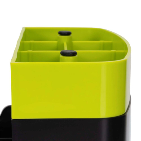 Stepper aerobic, ajustabil in 3 trepte, antiderapant, maxim 350 kg, 68x29x20 cm, negru si verde [11]