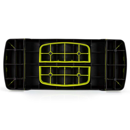 Stepper aerobic, ajustabil in 3 trepte, antiderapant, maxim 350 kg, 68x29x20 cm, negru si verde [14]